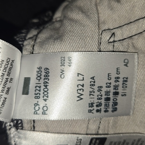 Levi's Men's Cut-Off Vintage Shorts Black Size 32 x 7 *Waist Measures 30"* - Picture 11 of 11